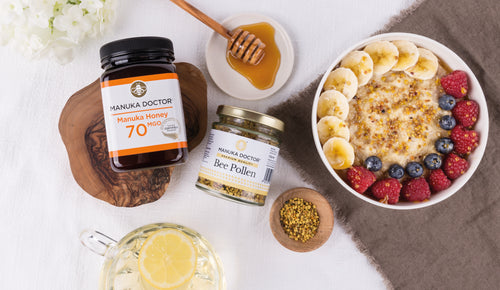 A Royal Inspired Breakfast with Manuka Honey & Bee Pollen
