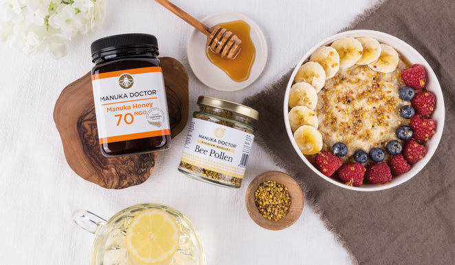 A Royal Inspired Breakfast with Manuka Honey & Bee Pollen