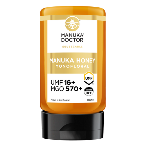 Manuka Doctor 570 MGO Squeezable Manuka Honey 300g - UMF 16+