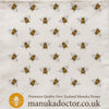 Reusable Cotton Shopping Bag - Bee Pattern design